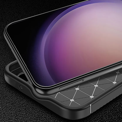 Funda para Samsung Galaxy S24 S921, Techsuit, Fibra de Carbon, Negra
