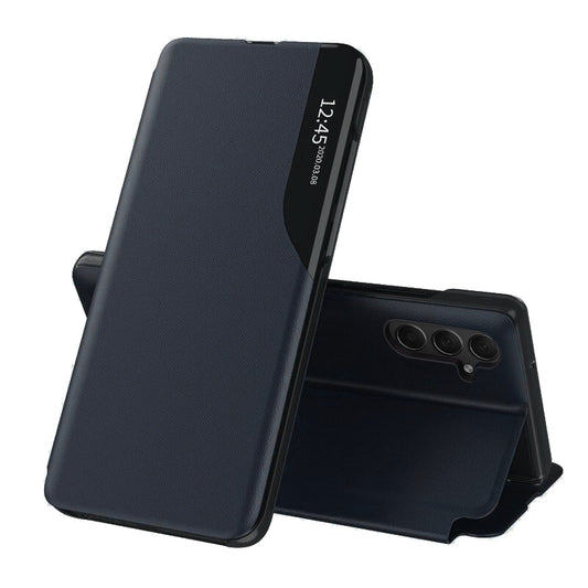 Funda para Samsung Galaxy S24 S921, Techsuit, eFold, Azul Oscuro