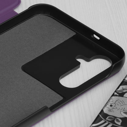 Funda para Samsung Galaxy S24 S921, Techsuit, eFold, Morado
