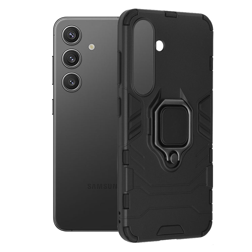 Funda para Samsung Galaxy S24 S921, Techsuit, Shield, Negra