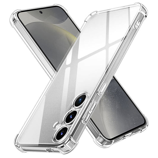 Funda para Samsung Galaxy S24 S921, Techsuit, Antigolpes Transparente, Transparente