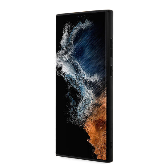 Funda para Samsung Galaxy S24 Ultra S928, Guess, 4G Stripe, Negra