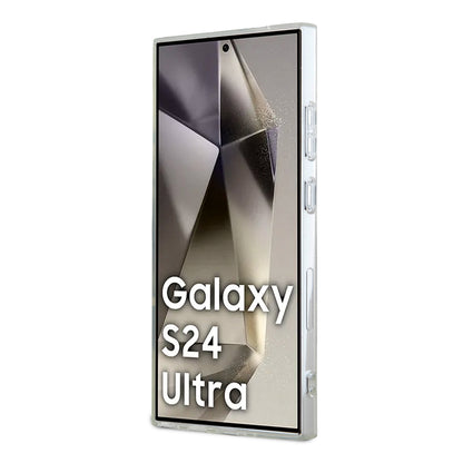 Funda para Samsung Galaxy S24 Ultra S928, Karl Lagerfeld, IML Luxury Choupette, Transparente