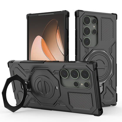 Funda para Samsung Galaxy S24 Ultra S928, Techsuit, Carbon Shield Pro, Negra