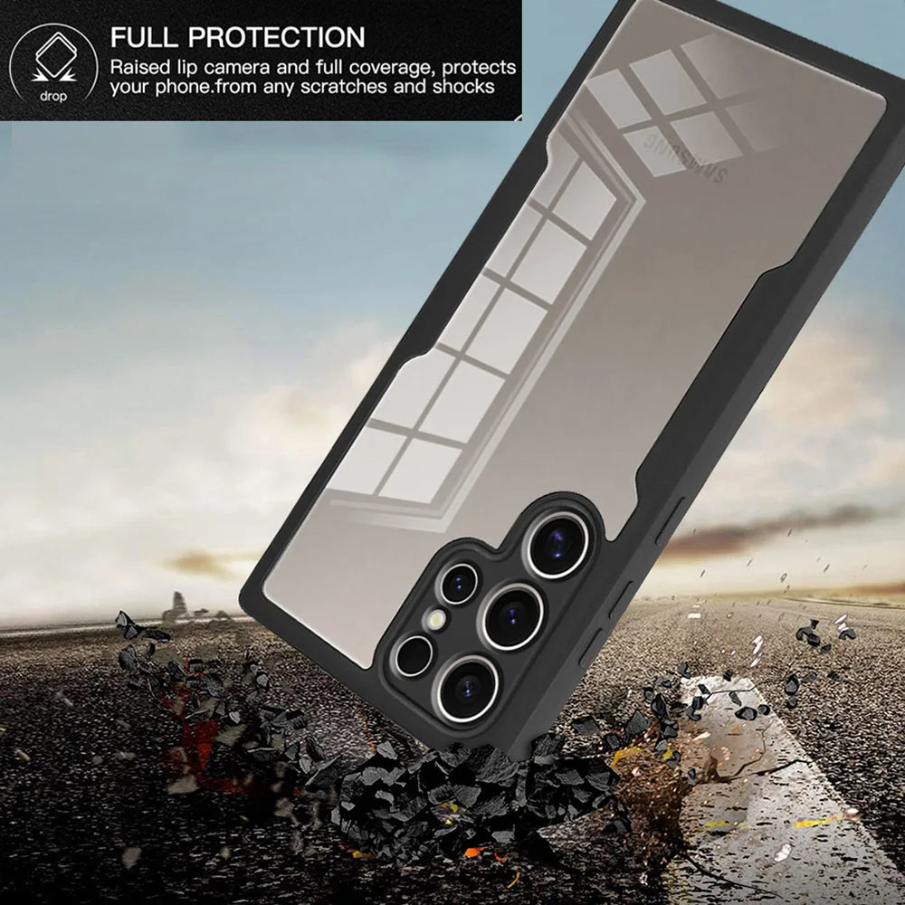 Funda para Samsung Galaxy S24 Ultra S928, Techsuit, ColorVerse 360, Negra