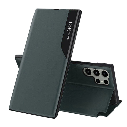 Funda para Samsung Galaxy S24 Ultra S928, Techsuit, eFold, Verde