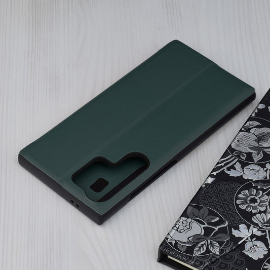 Funda para Samsung Galaxy S24 Ultra S928, Techsuit, eFold, Verde
