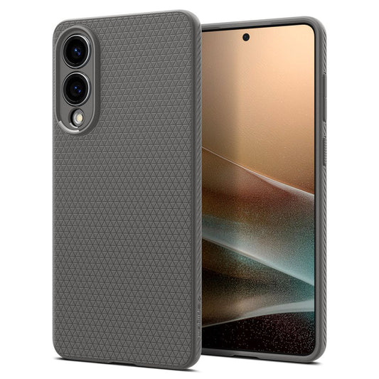 Funda para Samsung Galaxy S25 Edge S937, Spigen, Liquid Air, Gris