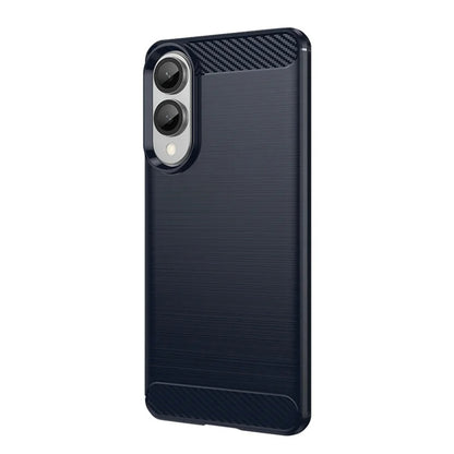 Funda para Samsung Galaxy S25 Edge S937, Techsuit, Carbono, Azul