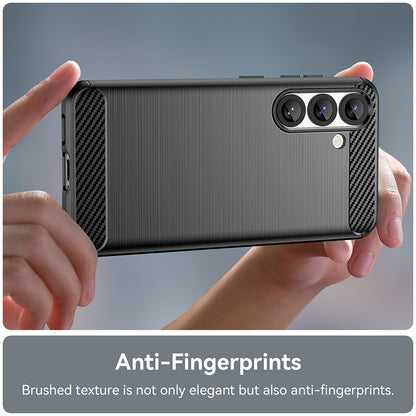 Funda para Samsung Galaxy S25 Edge S937, Techsuit, Carbono, Negra