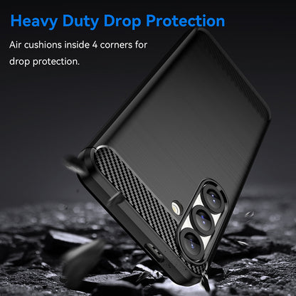 Funda para Samsung Galaxy S25 Edge S937, Techsuit, Carbono, Negra