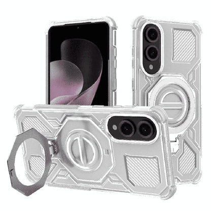 Case for Samsung Galaxy S25 Edge S937, Techsuit, Carbon Shield Pro, White