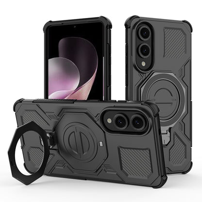 Funda para Samsung Galaxy S25 Edge S937, Techsuit, Carbon Shield Pro, Negra