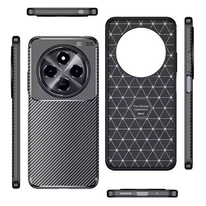 Case for Samsung Galaxy S25 Edge S937, Techsuit, CarbonFiber, Black