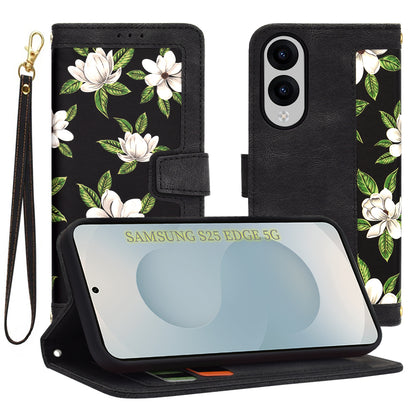 Funda para Samsung Galaxy S25 Edge S937, Techsuit, FlipCraft, Negra
