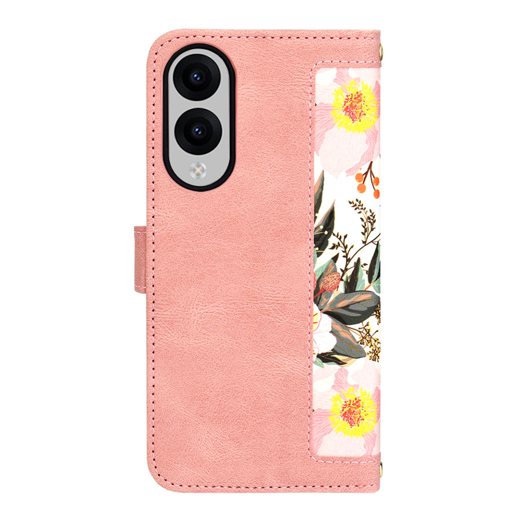 Funda para Samsung Galaxy S25 Edge S937, Techsuit, FlipCraft, Rosa