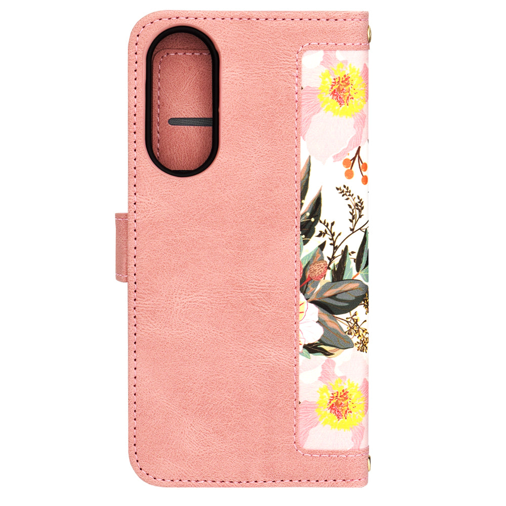 Funda para Samsung Galaxy S25 Edge S937, Techsuit, FlipCraft, Rosa