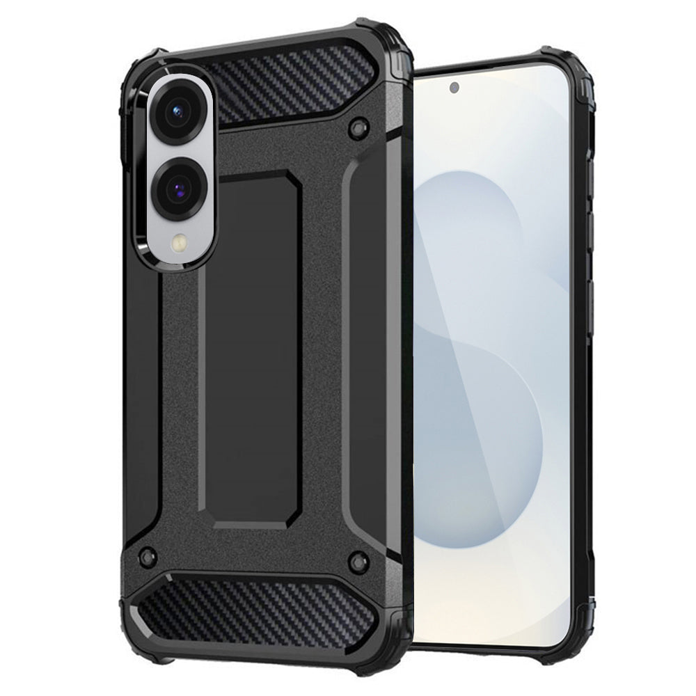 Funda para Samsung Galaxy S25 Edge S937, Techsuit, Hybrid Armor, Negra