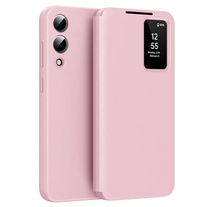 Funda para Samsung Galaxy S25 Edge S937, Techsuit, SmartView, Rosa