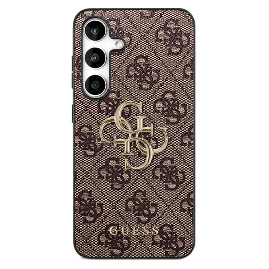 Funda para Samsung Galaxy S25 FE, Guess, 4G Metal Logo, Marrón