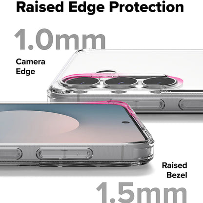 Funda para Samsung Galaxy S25 FE, Ringke, Fusion, Transparente Mate