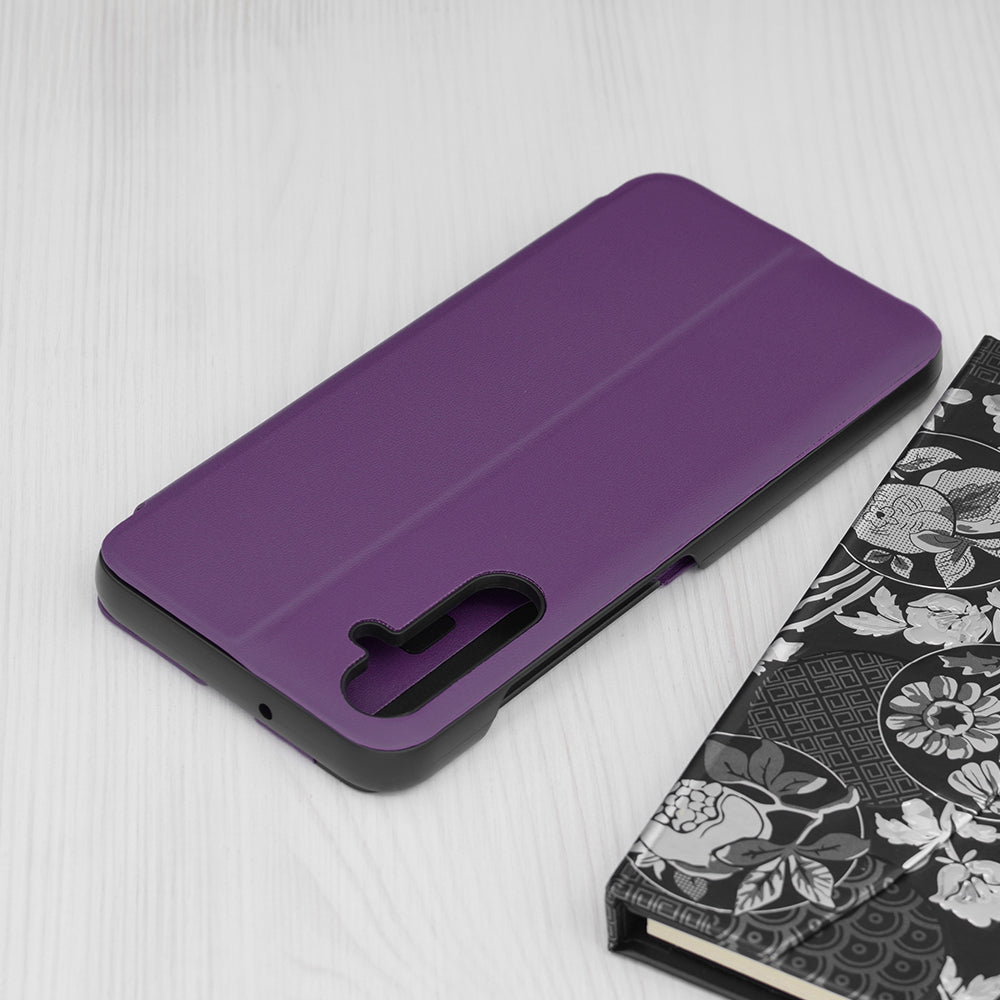 Funda para Samsung Galaxy S25 FE, Techsuit, eFold, Morado