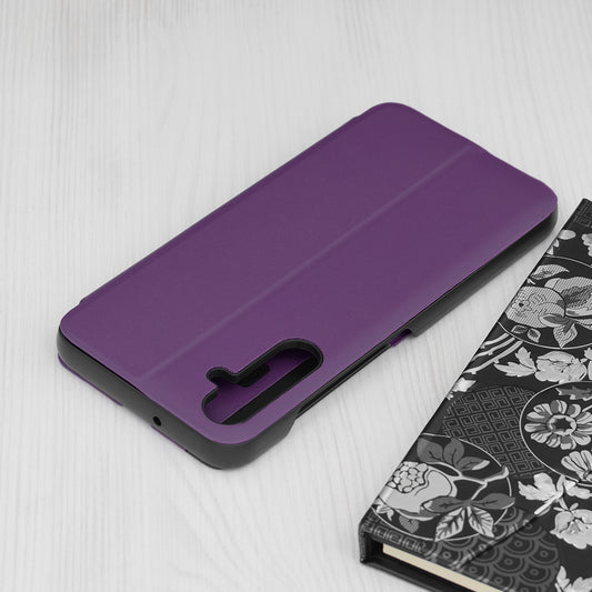 Funda para Samsung Galaxy S25 FE, Techsuit, eFold, Morado