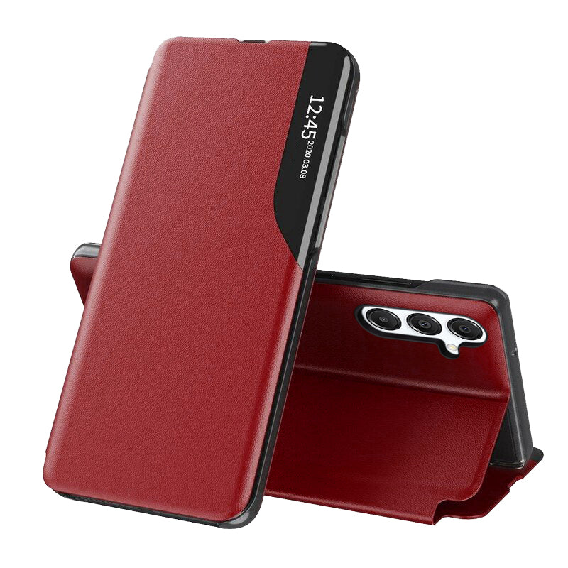 Funda para Samsung Galaxy S25 FE, Techsuit, eFold, Roja