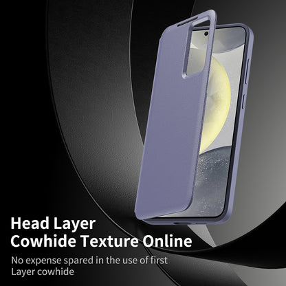 Funda para Samsung Galaxy S25 FE, Techsuit, SmartView, Morado