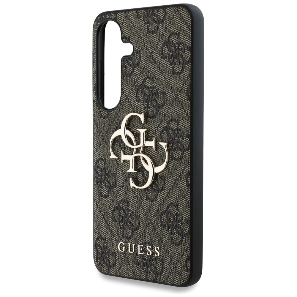 Funda para Samsung Galaxy S25+ S936, Guess, 4G Big Logo, Marrón