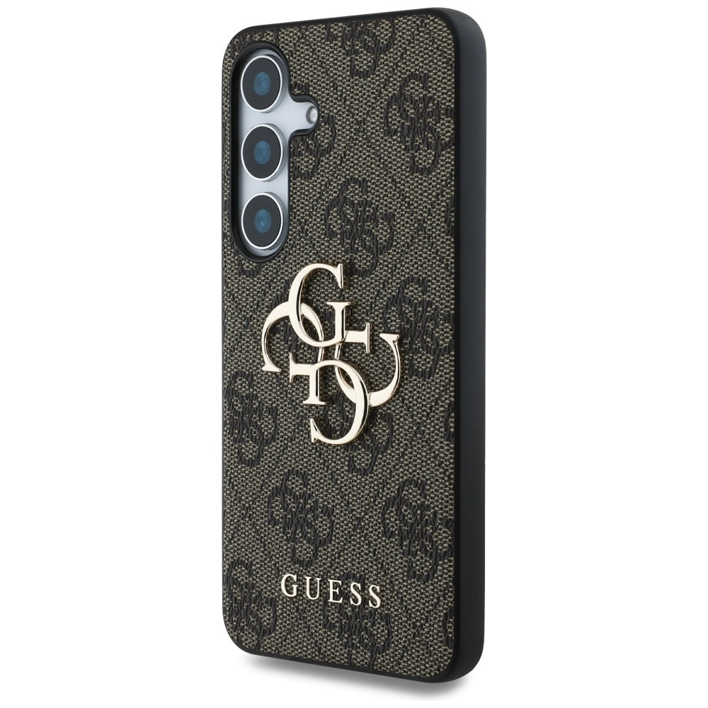 Funda para Samsung Galaxy S25+ S936, Guess, 4G Big Logo, Marrón
