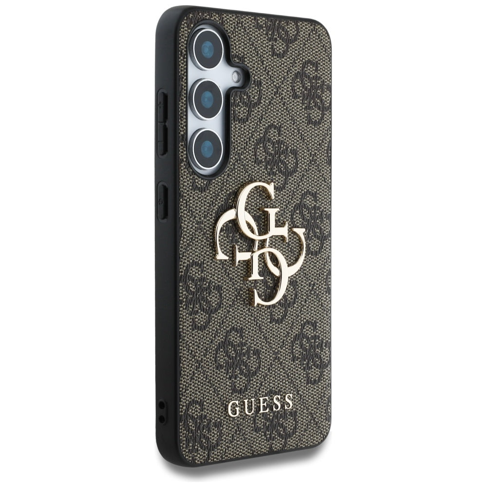 Funda para Samsung Galaxy S25+ S936, Guess, 4G Big Logo, Marrón