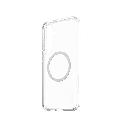 Funda para Samsung Galaxy S25+ S936, PanzerGlass, Care Urban Combat, Transparente Blanca