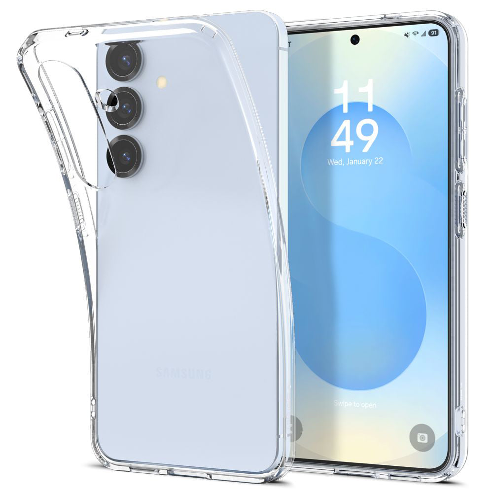 Funda para Samsung Galaxy S25+ S936, Spigen, Liquid Crystal, Transparente