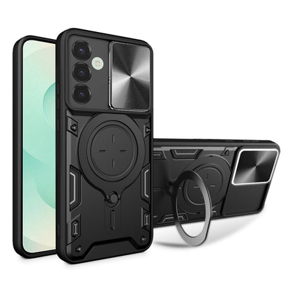 Funda para Samsung Galaxy S25+ S936, Techsuit, CamGuard Pro, Negra
