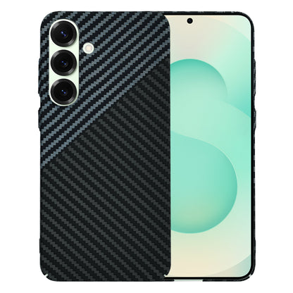 Funda para Samsung Galaxy S25+ S936, Techsuit, Carbonite FiberShell, Negra Gris