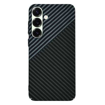 Funda para Samsung Galaxy S25+ S936, Techsuit, Carbonite FiberShell, Negra Gris