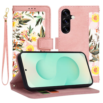 Funda para Samsung Galaxy S25+ S936, Techsuit, FlipCraft, Rosa