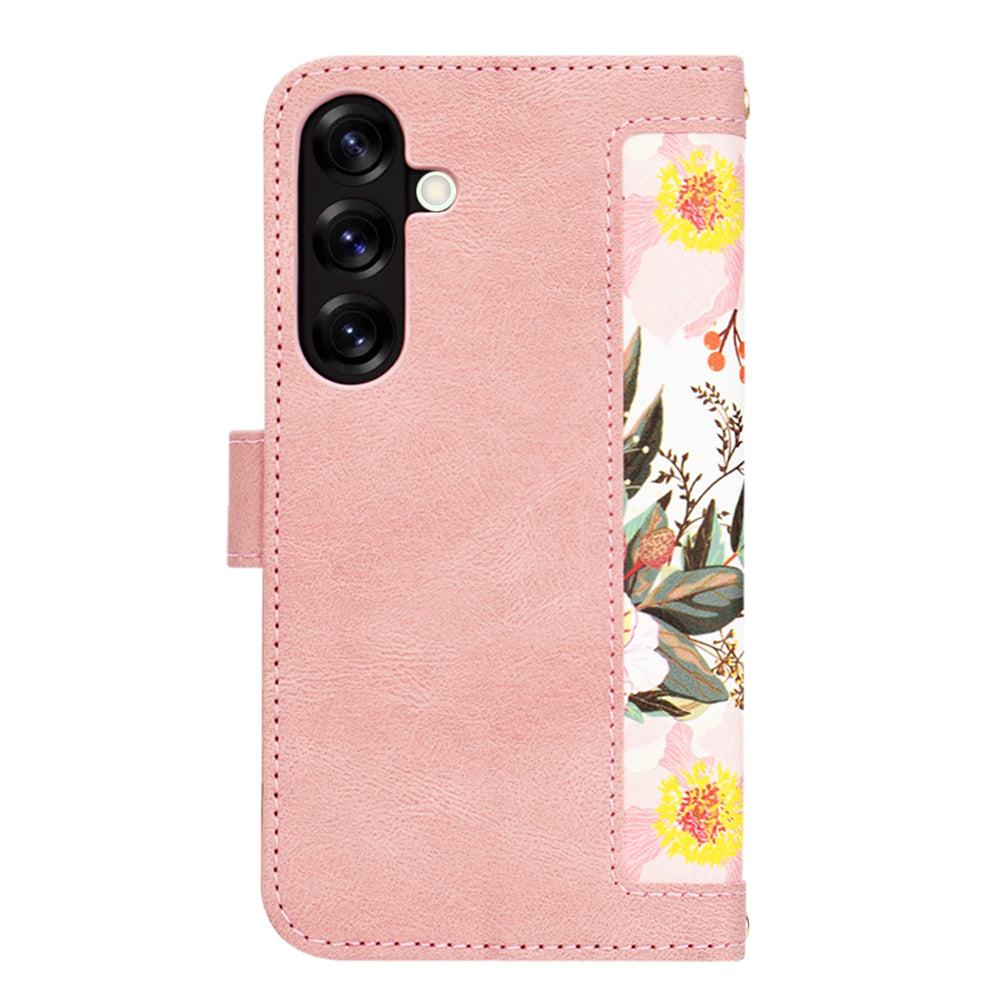 Funda para Samsung Galaxy S25+ S936, Techsuit, FlipCraft, Rosa