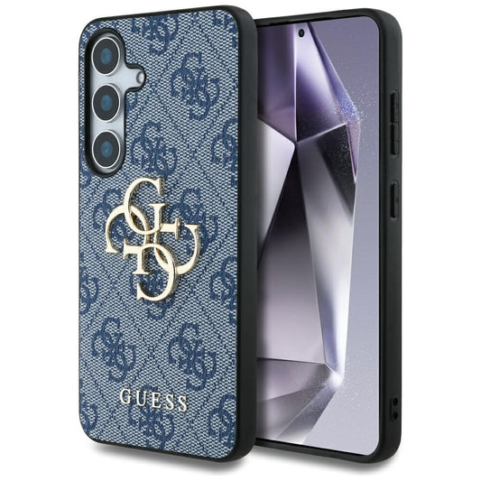Funda para Samsung Galaxy S25 S931, Guess, 4G Big Logo, Azul