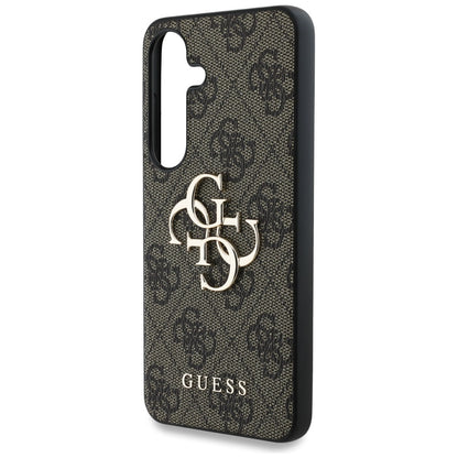 Funda para Samsung Galaxy S25 S931, Guess, 4G Big Logo, Marrón.