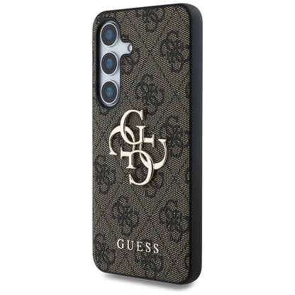 Funda para Samsung Galaxy S25 S931, Guess, 4G Big Logo, Marrón.