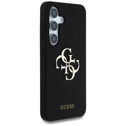 Funda para Samsung Galaxy S25 S931, Guess, 4G Big, Negra