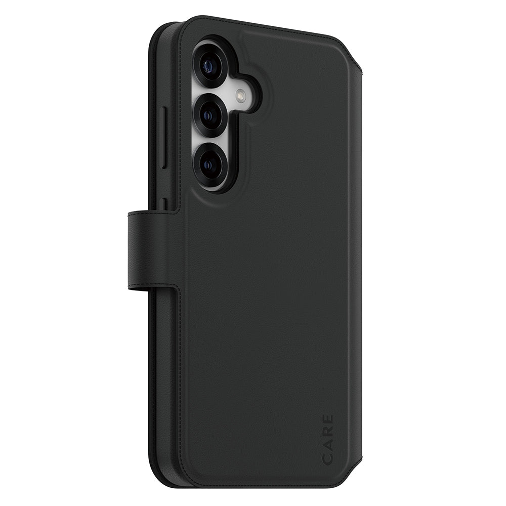 Funda para Samsung Galaxy S25 S931, PanzerGlass, Care Feature Tango Two-in-One, Negra