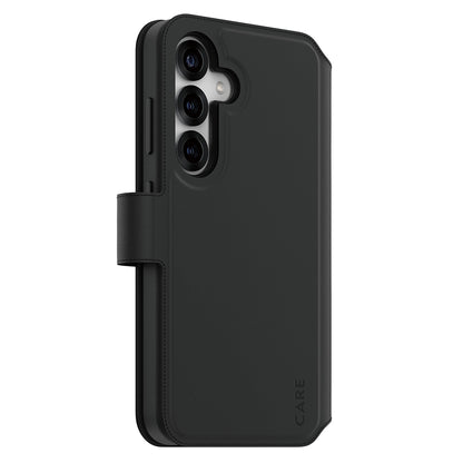 Funda para Samsung Galaxy S25 S931, PanzerGlass, Care Feature Tango Two-in-One, Negra