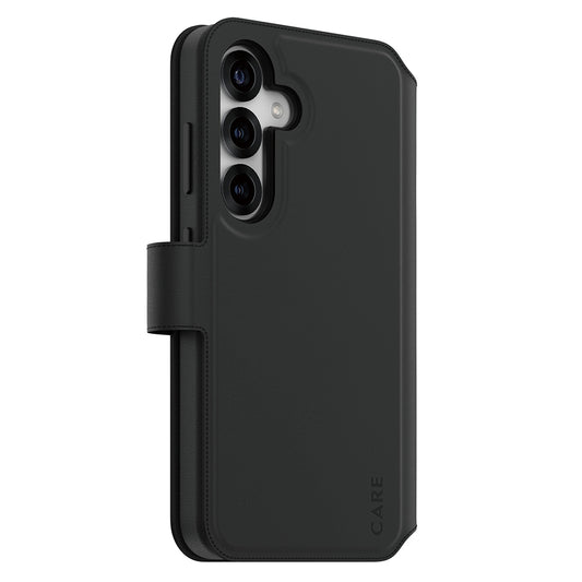 Funda para Samsung Galaxy S25 S931, PanzerGlass, Care Feature Tango Two-in-One, Negra