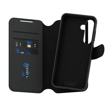 Funda para Samsung Galaxy S25 S931, PanzerGlass, Care Feature Tango Two-in-One, Negra