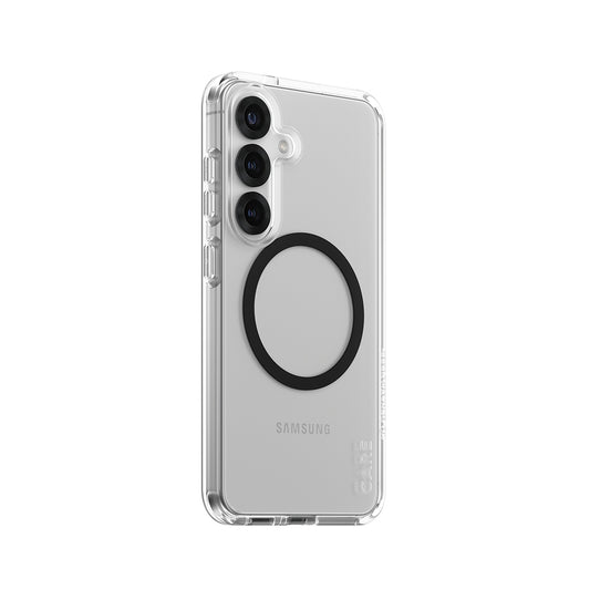 Funda para Samsung Galaxy S25 S931, PanzerGlass, Care Urban Combat, Transparente Negra