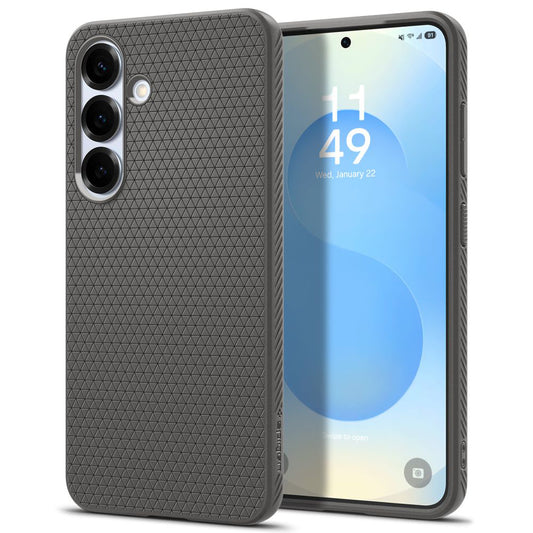 Funda para Samsung Galaxy S25 S931, Spigen, Liquid Air, Gris