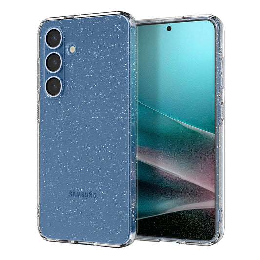 Funda para Samsung Galaxy S25 S931, Spigen, Liquid Crystal Glitter, Transparente ACS08997